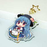 Custom Clear Acrylic Keychains Single Side Printing - Melody