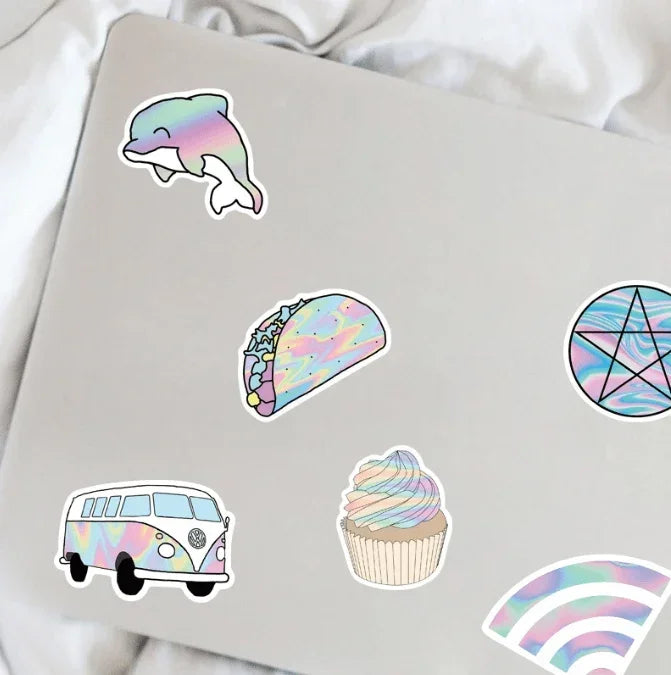 Custom Holographic Stickers - Melody
