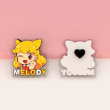 Custom Clear Acrylic Pins