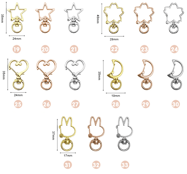 Custom Clear Acrylic Keychains - Melody