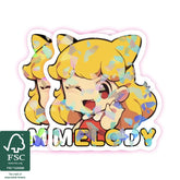 Custom Vinyl Holographic Stickers
