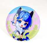 Custom Glitter/Holographic Round Button Pins/Badges