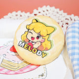 Custom Round Plush Badges/Pins
