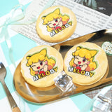 Custom Round Plush Badges/Pins