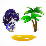 Custom Multi Pieces Clear Acrylic Standees
