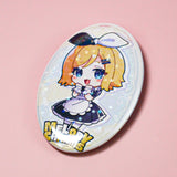 Custom Oval Button Badges