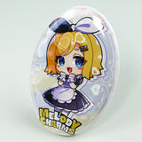 Custom Oval Button Badges