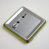 Custom Square Glitter/Holographic Button Badges