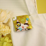 Custom Square Glitter/Holographic Button Badges