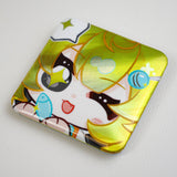 Custom Square Glitter/Holographic Button Badges