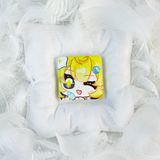 Custom Square PU Leather Button Badges