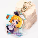 Custom Rainbow Acrylic Keychains/Charms