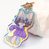 Custom Rainbow Acrylic Keychains/Charms