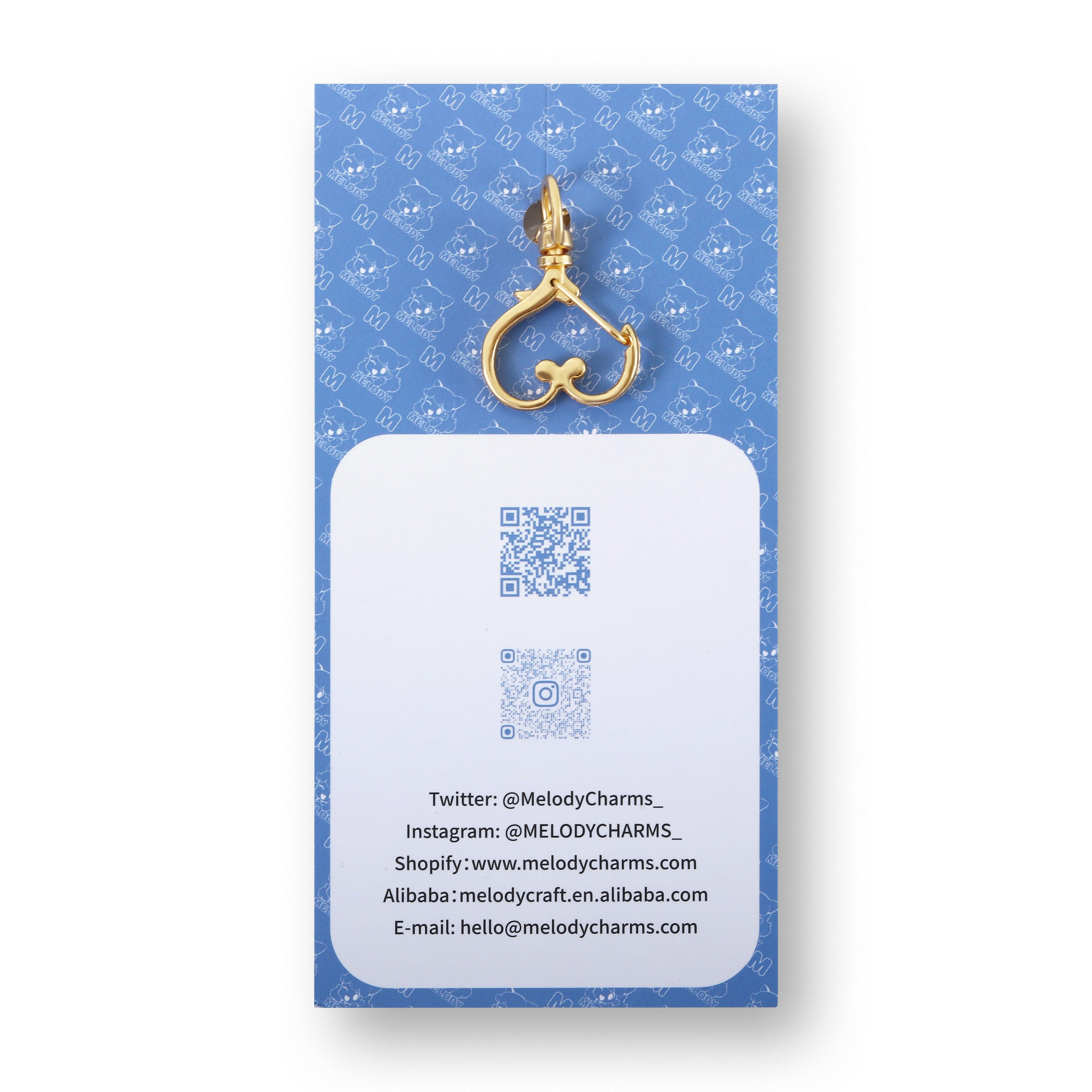 Custom Keychain Backing Cards - Melody