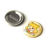 Custom Round Button Pins