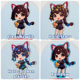 Custom Crystal Acrylic Standee