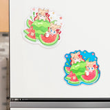 Custom Clear Acrylic Fridge Magnets