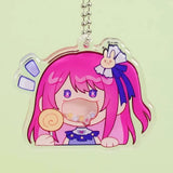 Custom Crystal Acrylic Shaker Keychains/Charms