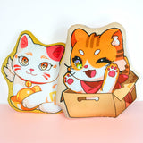 Custom Shaped Throw Pillow