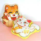 Custom Shaped Throw Pillow