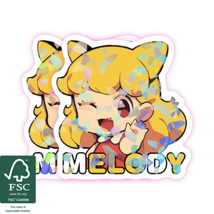 Custom Vinyl Holographic Stickers