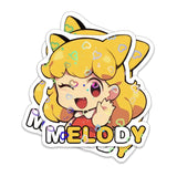 Custom Vinyl Stickers - Melody