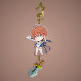 Custom Series Connection Clear Acrylic Keychains/Charms - Melody