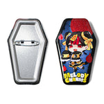 Custom Coffin Glitter/Holographic Button Badges