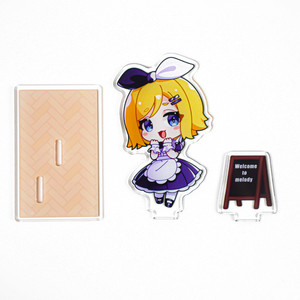 Custom Multi Pieces Clear Acrylic Standees