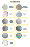 Custom Square Glitter/Holographic Button Badges