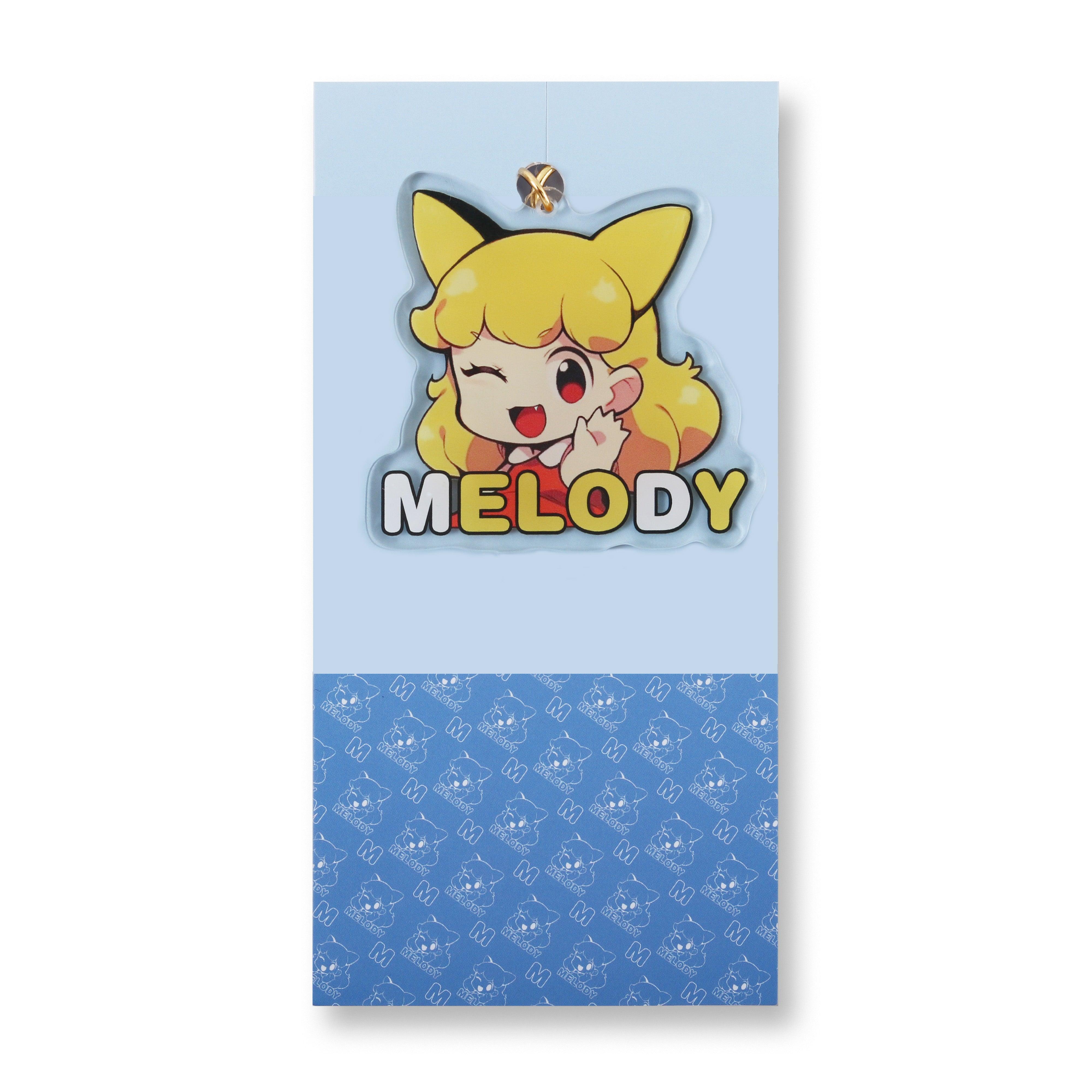 Custom Keychain Backing Cards - Melody