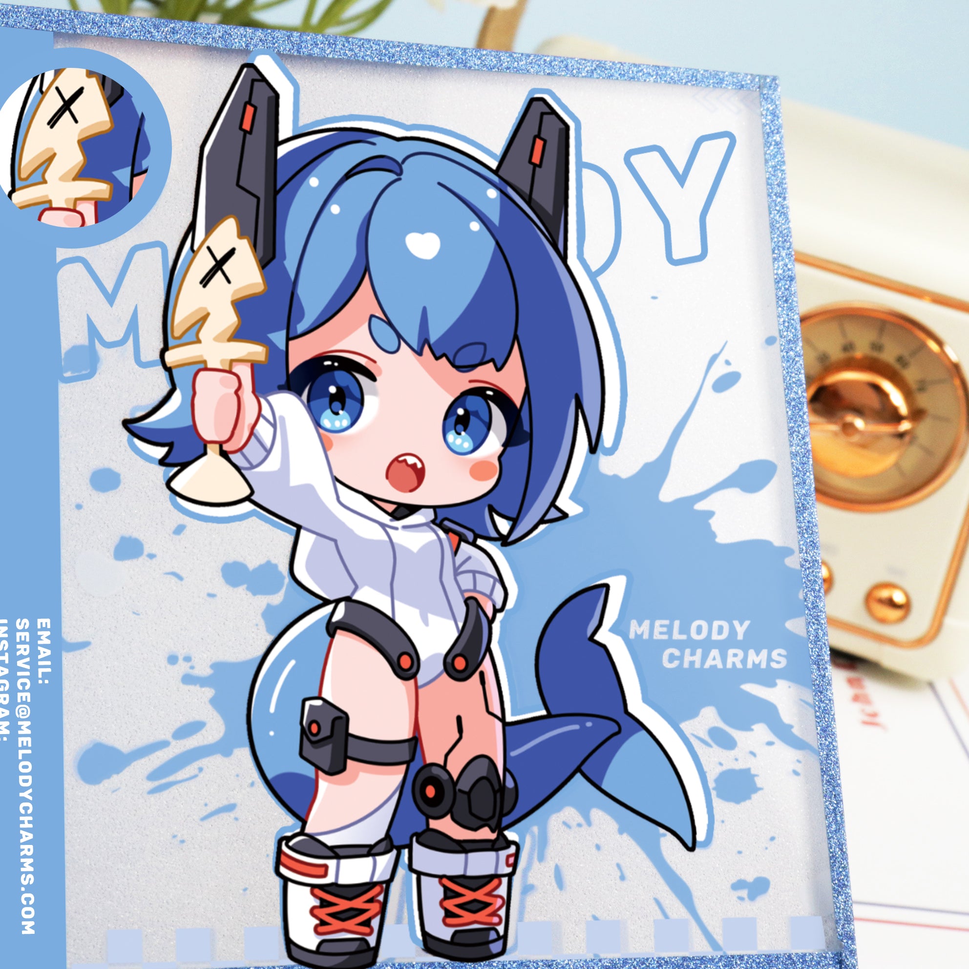 Custom Acrylic Shikishi Cardboard – MelodyCharms