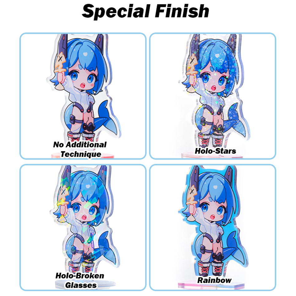 Custom One Piece Acrylic Standee – MelodyCharms