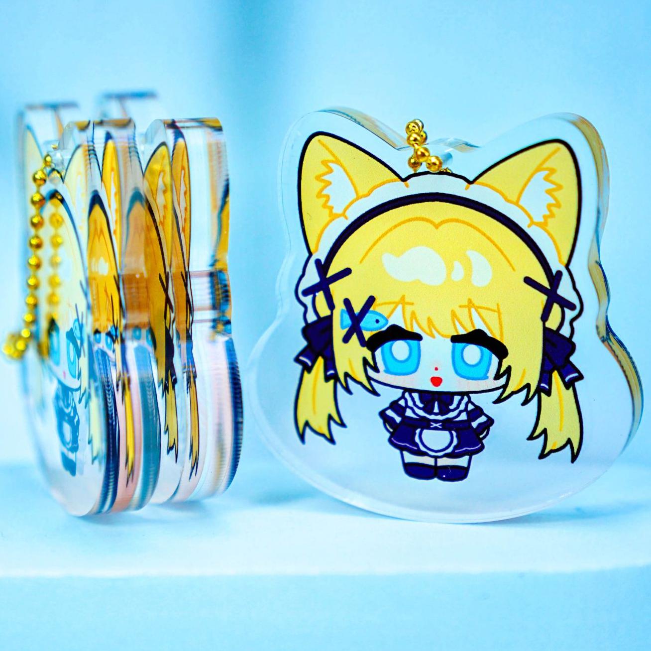 Custom Thick Acrylic Keychains/Charms – MelodyCharms