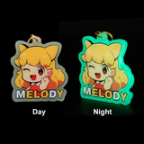 Custom Glow In The Dark Acrylic Keychains/Charms